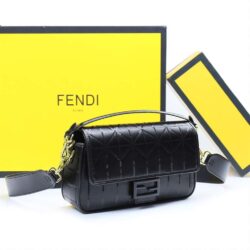 Fendi Baguette Leather Bag replica