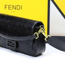 Fendi Baguette Leather Bag replica