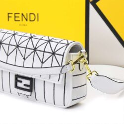 Fendi Baguette Leather Bag replica