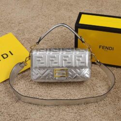 Fendi Baguette FF Leather Bag replica