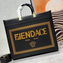 FENDACE LOGO SUNSHINE TOTE BAG replica