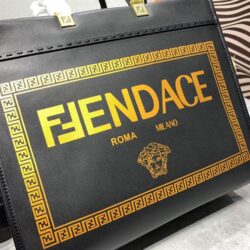 FENDACE LOGO SUNSHINE TOTE BAG replica