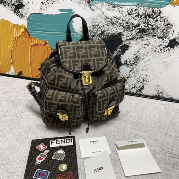 Fendi Zucca Travel Backpack replica