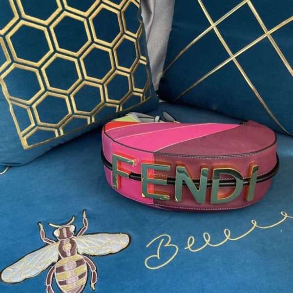 Fendi Fendigraphy Multicolour Small replica