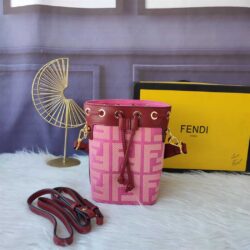 Fendi Mon Tresor Canvas FF Mini Bag replica