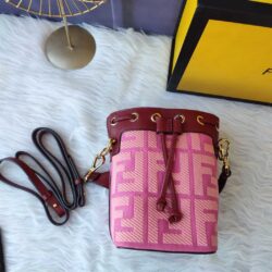 Fendi Mon Tresor Canvas FF Mini Bag replica