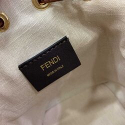 Fendi Mon Tresor Canvas FF Mini Bag replica