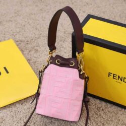 Fendi Mon Tresor Canvas FF Mini Bag replica