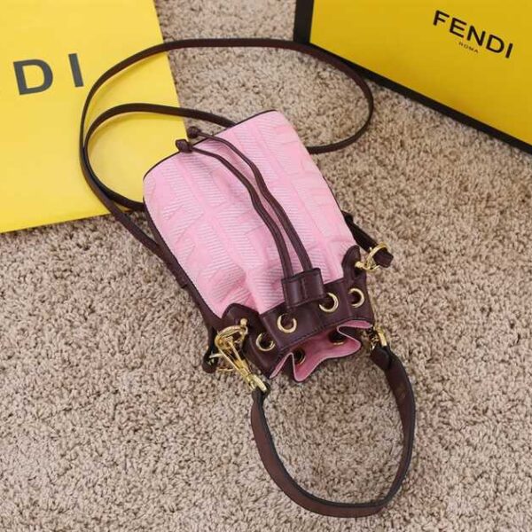 Fendi Mon Tresor Canvas FF Mini Bag replica