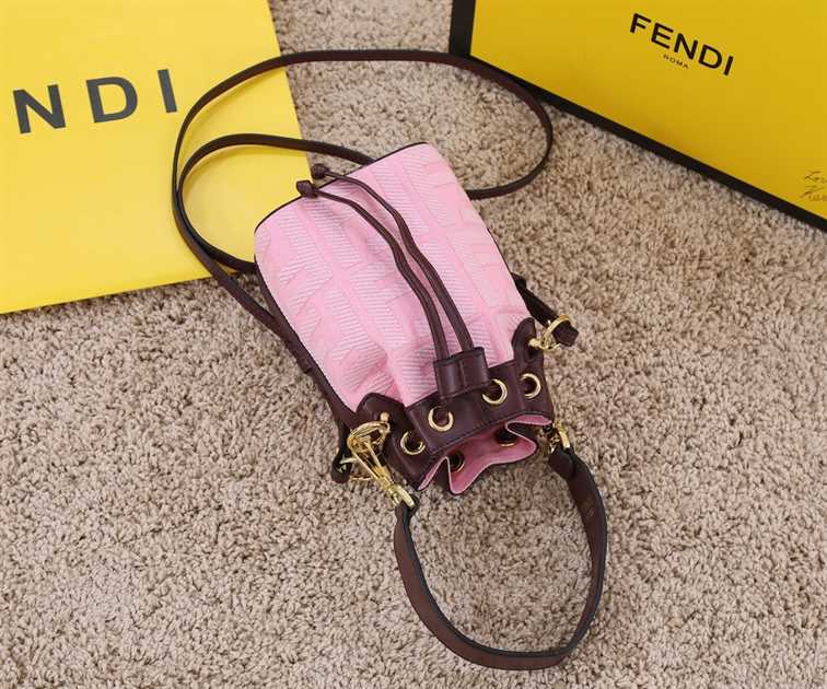 Fendi Mon Tresor Canvas FF Mini Bag replica