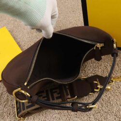 Fendi Fendigraphy Suede Bag replica