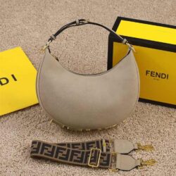 Fendi Fendigraphy Suede Bag replica