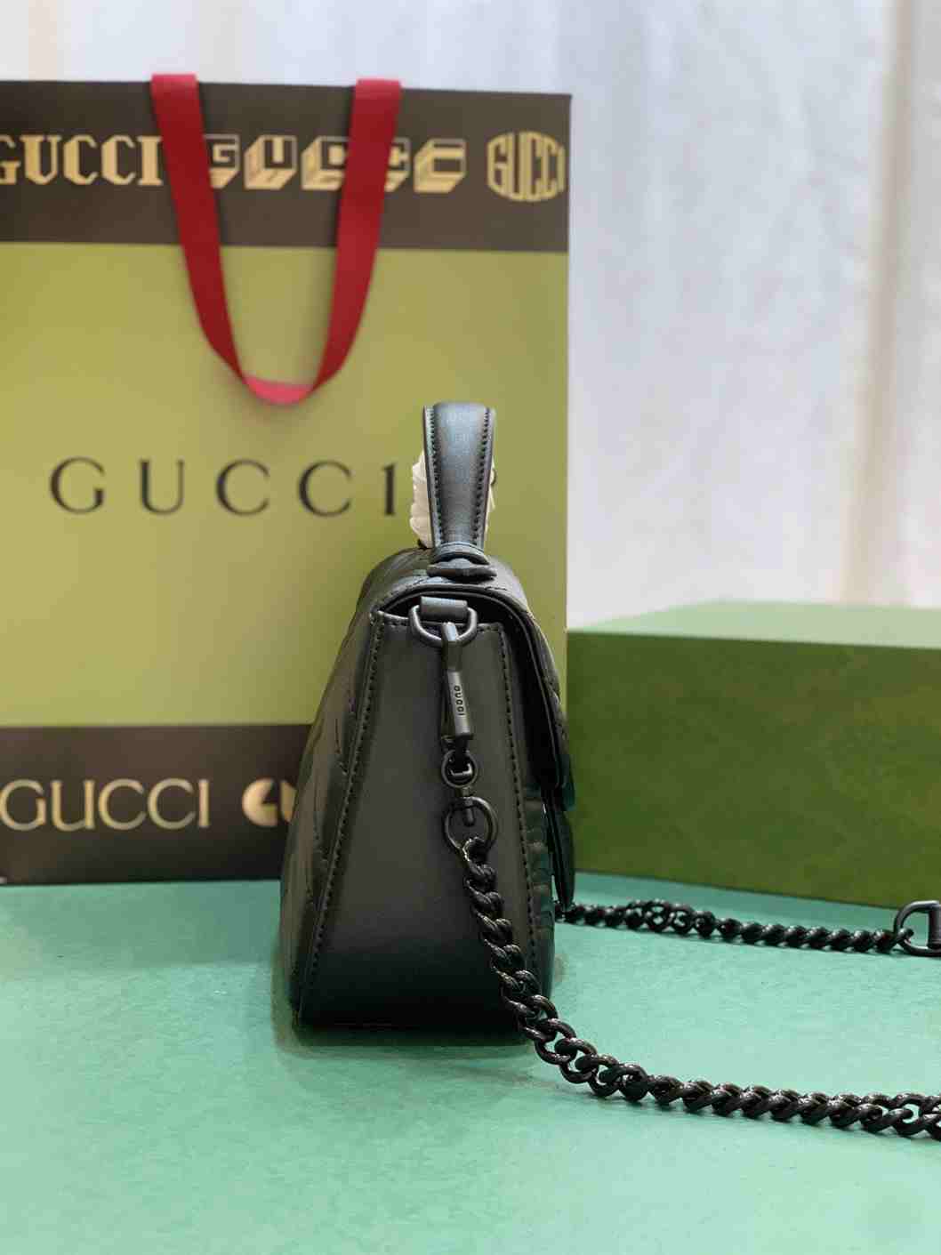 Gucci GG Marmont Mini Mop Handle Bag replica