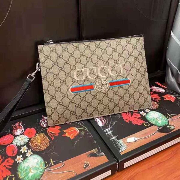 Gucci Vintage GG Supreme pouch replica