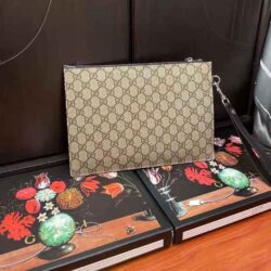 Gucci Vintage GG Supreme pouch replica