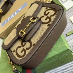 Gucci Horsebit 1955 GG Supreme Canvas Mini Bag replica