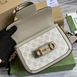 Gucci Horsebit 1955 GG Supreme Canvas Mini Bag replica