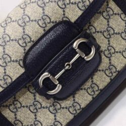 Gucci Horsebit 1955 GG Supreme Canvas Mini Bag replica