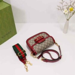 Gucci Horsebit 1955 GG Supreme Canvas Mini Bag replica