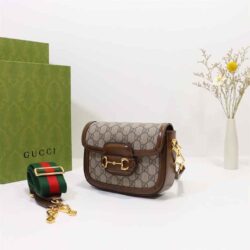 Gucci Horsebit 1955 GG Supreme Canvas Mini Bag replica