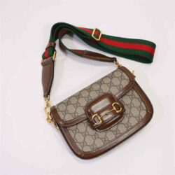 Gucci Horsebit 1955 GG Supreme Canvas Mini Bag replica