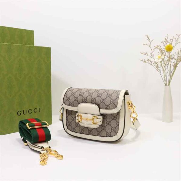 Gucci Horsebit 1955 GG Supreme Canvas Mini Bag replica