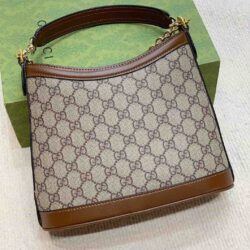 Gucci Large Shoulder Bag with Interlocking G replica