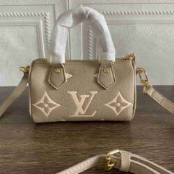 Louis Vuitton NANO SPEEDY Bicolor Empreinte replica