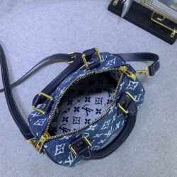 Louis Vuitton SPEEDY BANDOULIÈRE 20 Monogram Denim replica