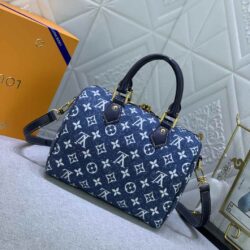 Louis Vuitton SPEEDY BANDOULIÈRE 25 Monogram Denim replica