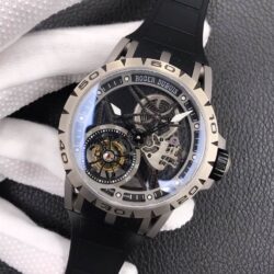 Roger Dubuis Excalibur Spider Skeleton Flying Tourbillon replica