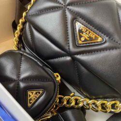 Prada System Nappa Leather Patchwork Bag replica