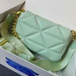 Prada System Nappa Leather Patchwork Bag replica