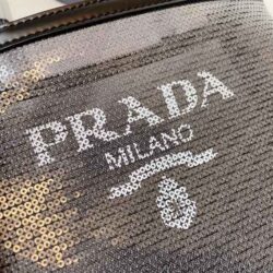 Prada Small Sequined Mesh Tote Bag replica