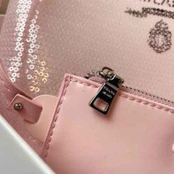 Prada Small Sequined Mesh Tote Bag replica