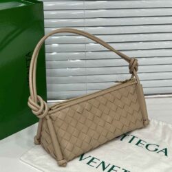 Bottega Veneta Small Intrecciato Strapped Pouch Bag replica