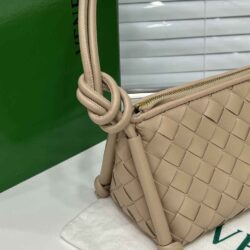 Bottega Veneta Small Intrecciato Strapped Pouch Bag replica