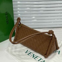 Bottega Veneta Small Intrecciato Strapped Pouch Bag replica