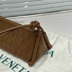 Bottega Veneta Small Intrecciato Strapped Pouch Bag replica