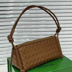 Bottega Veneta Small Intrecciato Strapped Pouch Bag replica