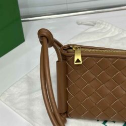 Bottega Veneta Small Intrecciato Strapped Pouch Bag replica