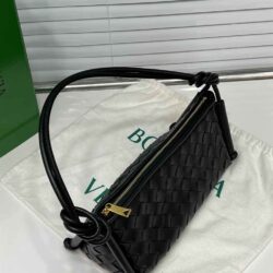 Bottega Veneta Small Intrecciato Strapped Pouch Bag replica