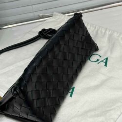 Bottega Veneta Small Intrecciato Strapped Pouch Bag replica