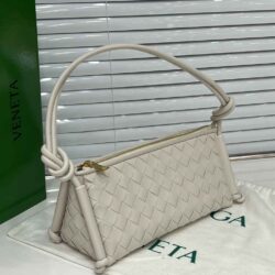 Bottega Veneta Small Intrecciato Strapped Pouch Bag replica