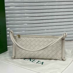 Bottega Veneta Small Intrecciato Strapped Pouch Bag replica