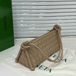 Bottega Veneta Small Intrecciato Strapped Pouch Bag replica