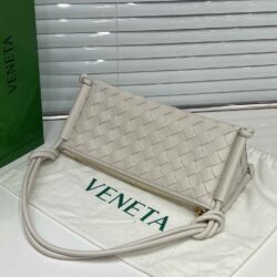 Bottega Veneta Small Intrecciato Strapped Pouch Bag replica