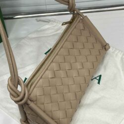 Bottega Veneta Small Intrecciato Strapped Pouch Bag replica