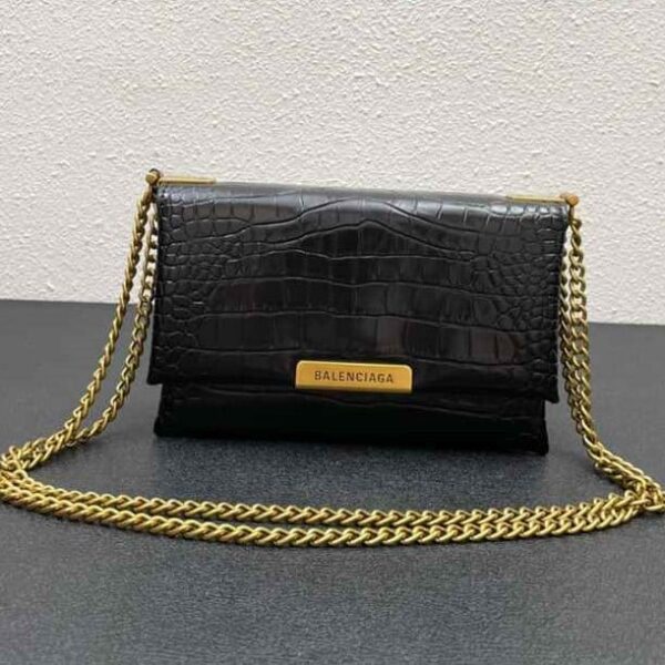 BALENCIAGA Triplet Small Bag Crocodile Embossed replica