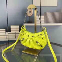 BALENCIAGA Le Cagole Mini Leather Shoulder Bag replica